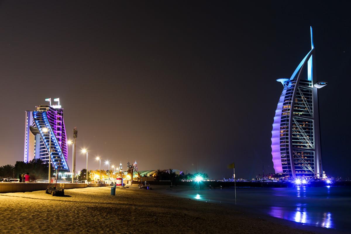 Yay! Another Night Beach in Dubai Masala