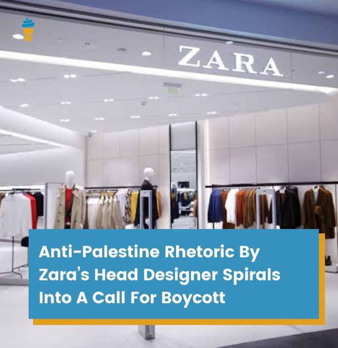 Zara boycott calls intensify after their head designer attacks