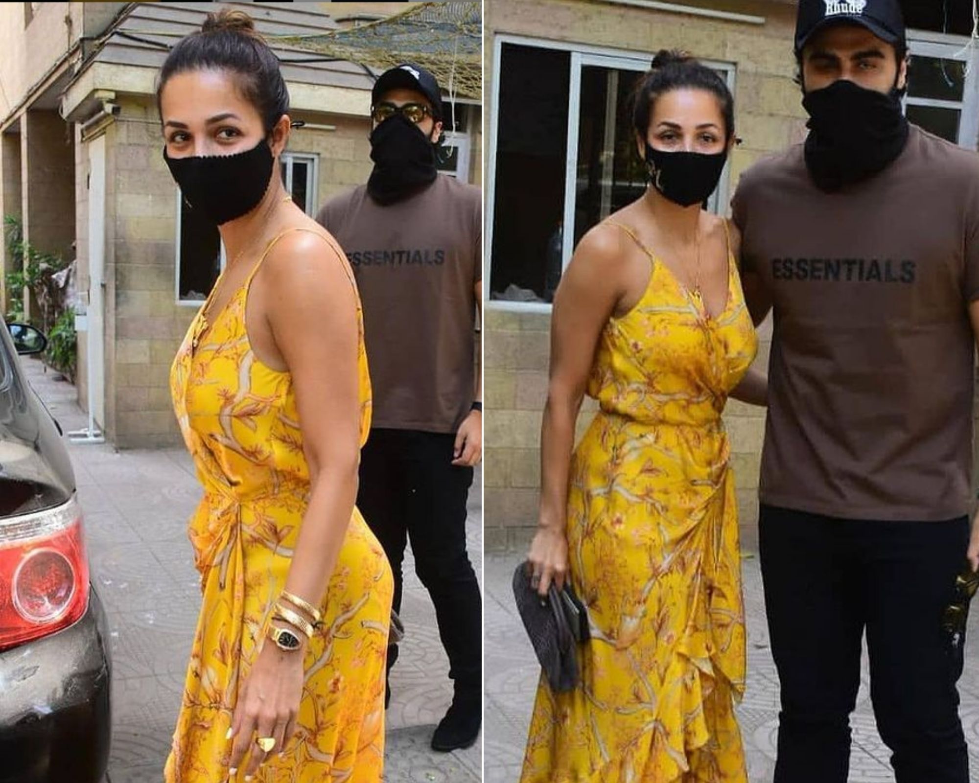 malaika arora bold dress