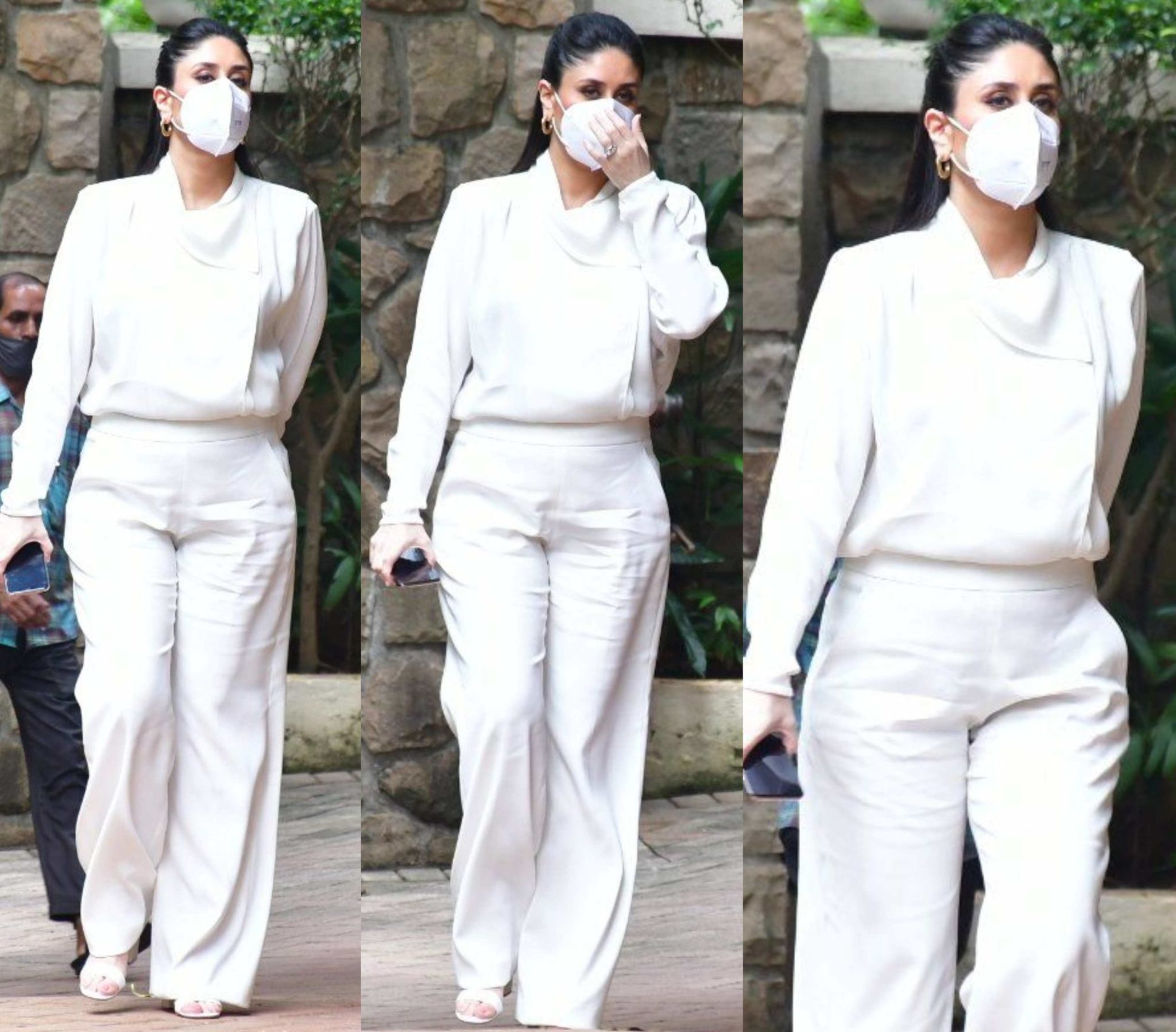 Kareena Kapoor Khan looks cool and chic in a head-to-toe white outfit -  Masala