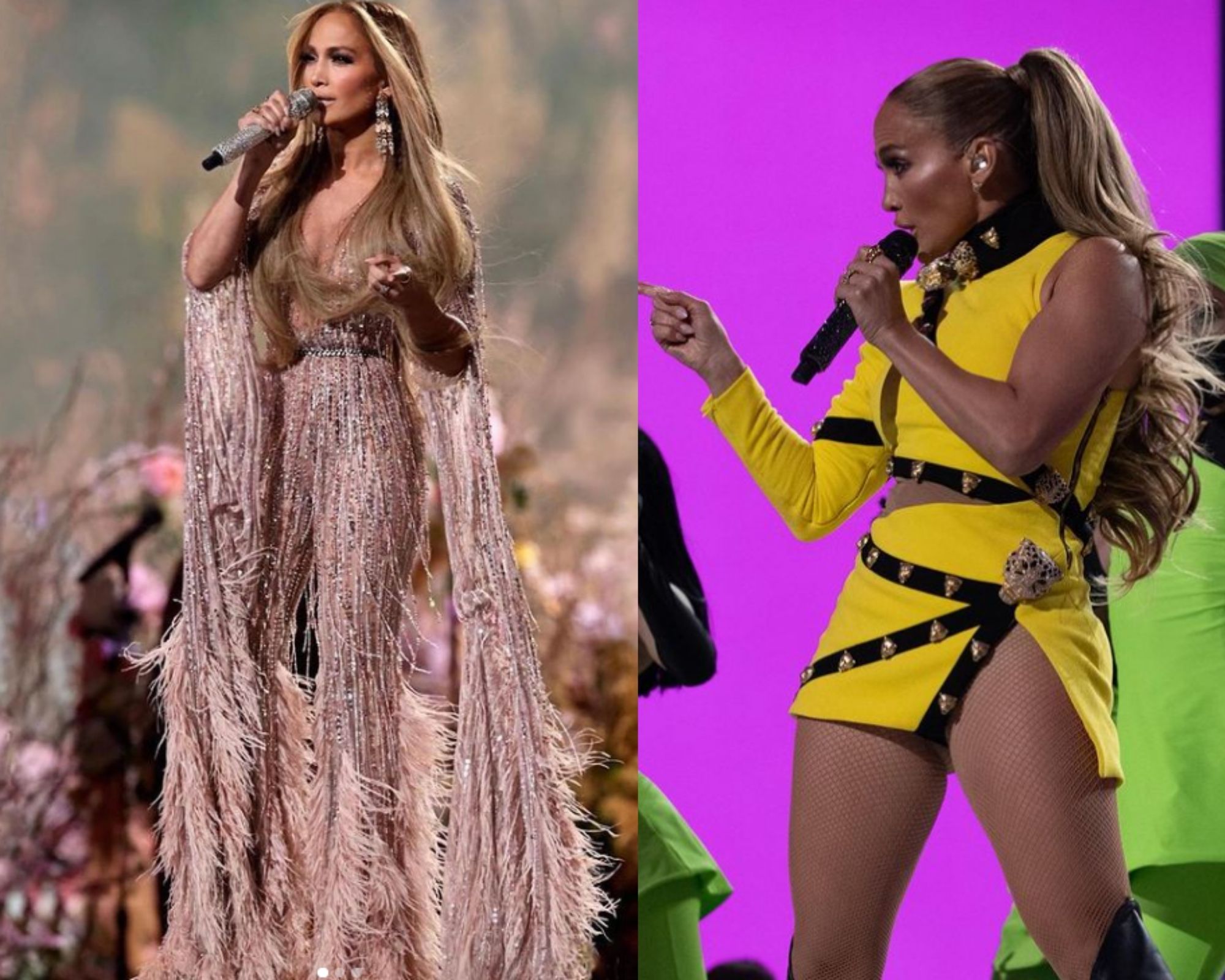 لباس جنیفر لوپز در کنسرت اخیر