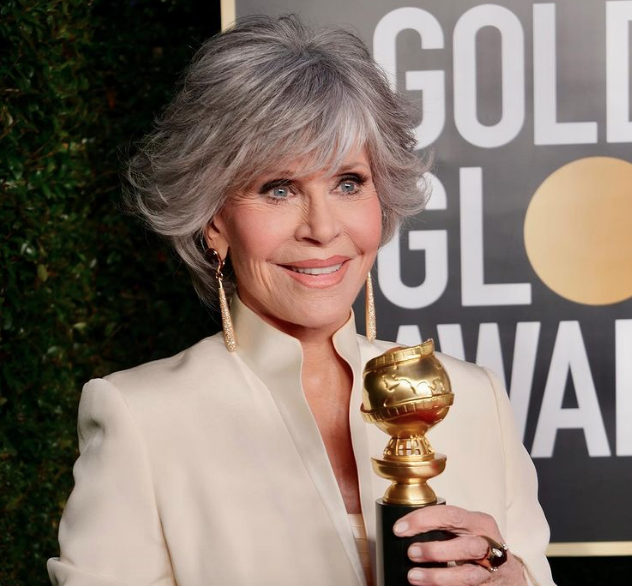 Golden Globes 2021 Jane Fonda accepts Cecil B. DeMille award, calls
