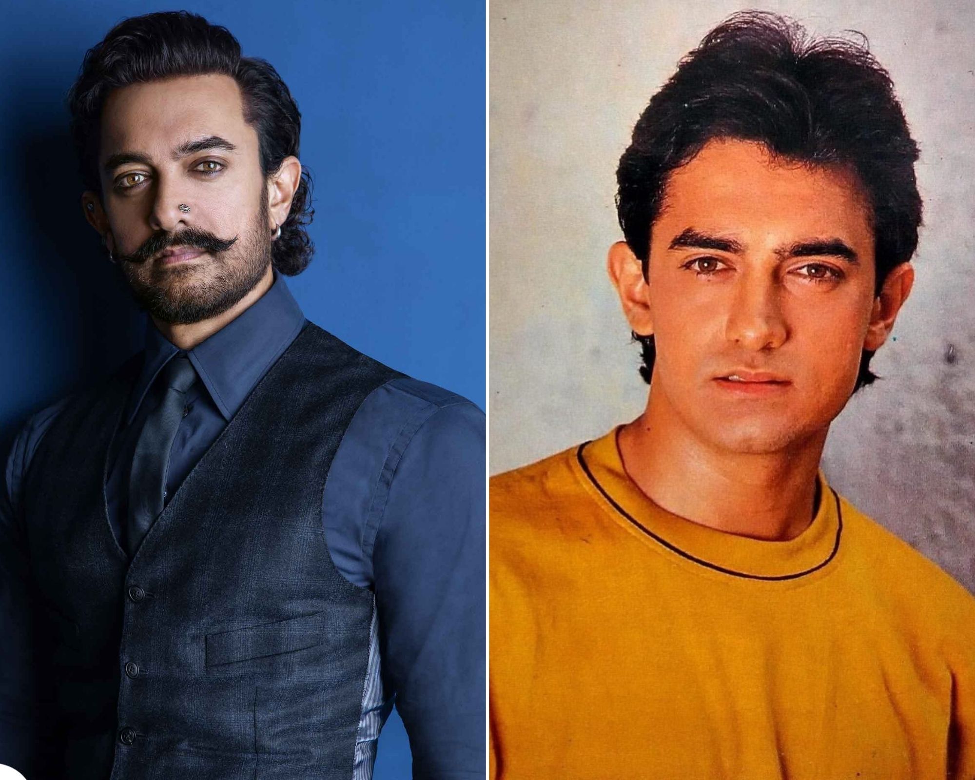 Aamir Khan's complete style evolution: Then and now - Masala Aamir Khan's complete style evolution: Then and now - Masala