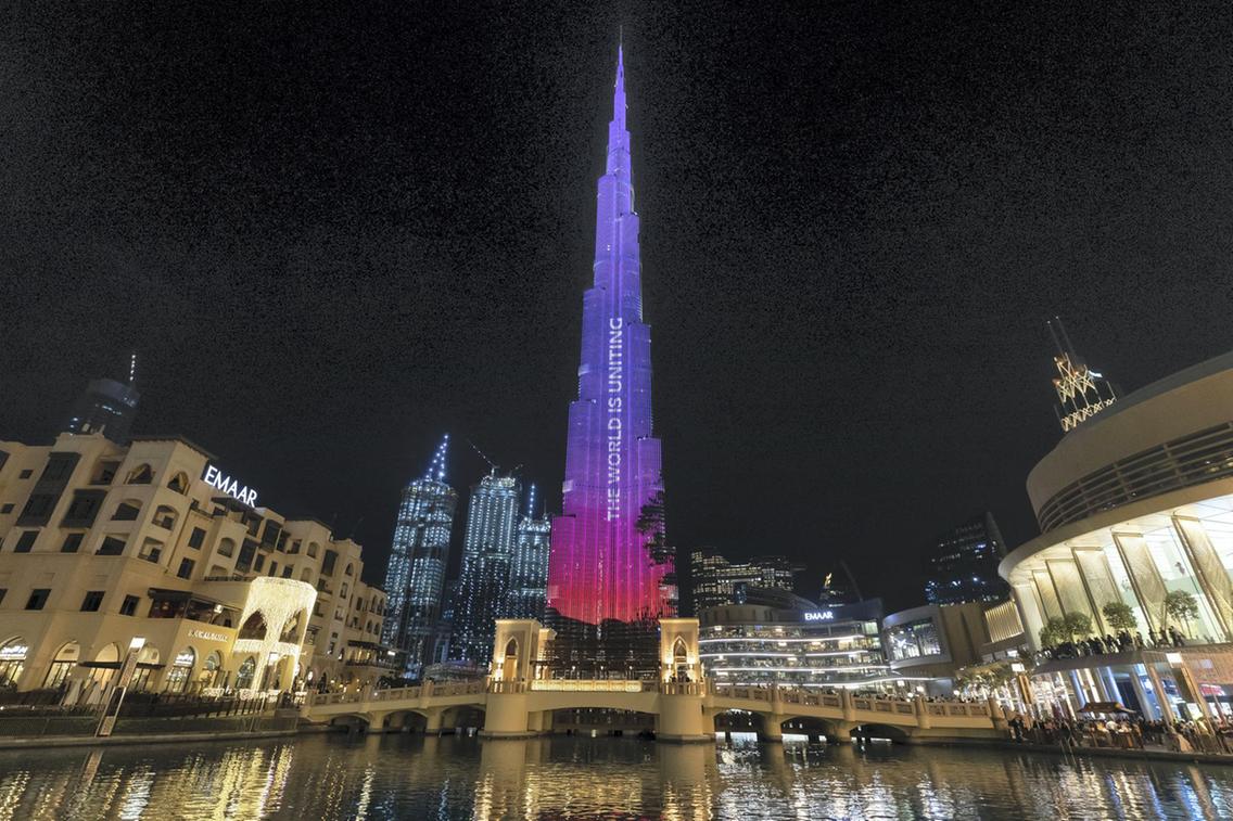 Dubai Supports Australia With Burj Khalifa Display MatesHelpMates