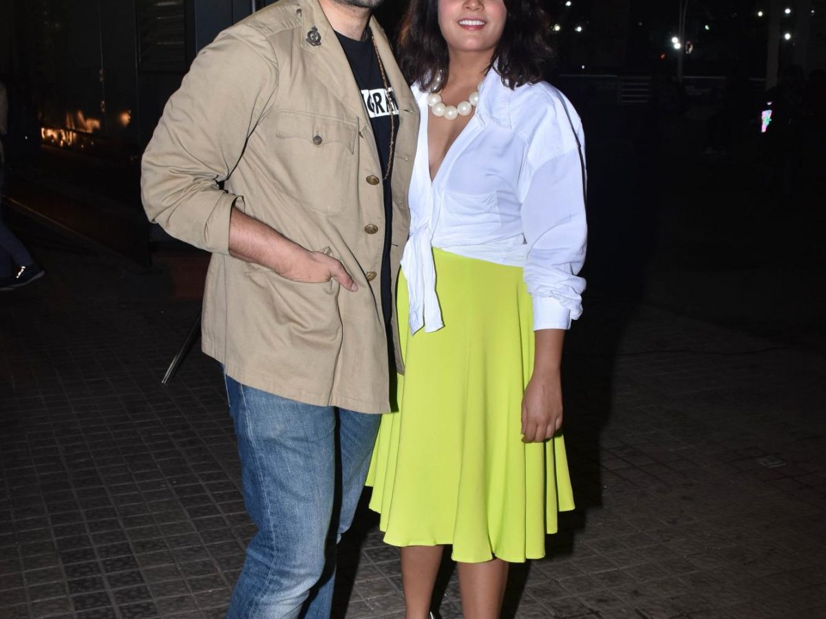 Bollywood's lowkey couple, Ali Fazal and Richa Chadha stepped out for Bhoot: The Haunting Ship's preview.