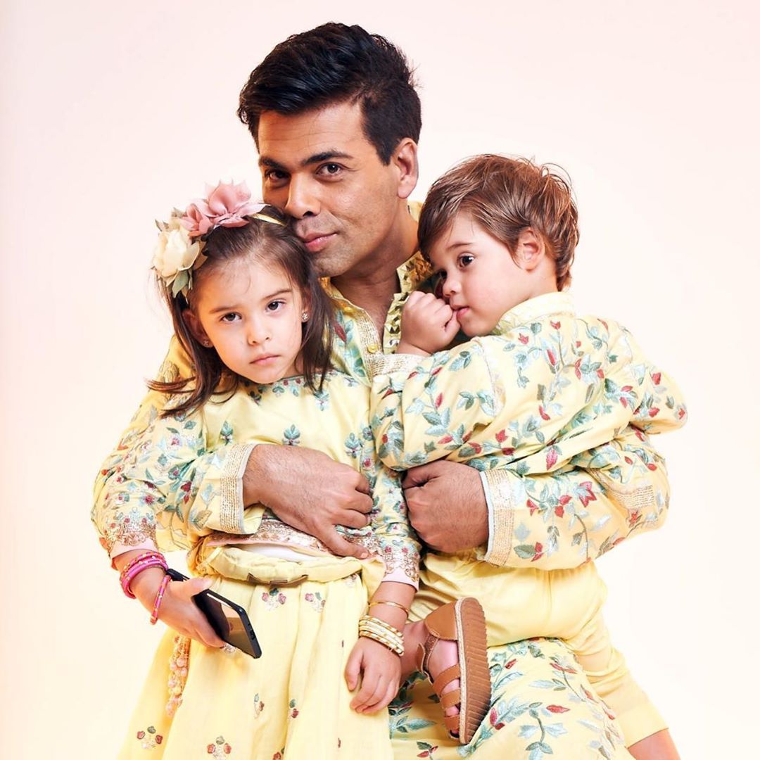 Karan Johar's Kids Advise Him on What to Wear. Watch this Video, It's