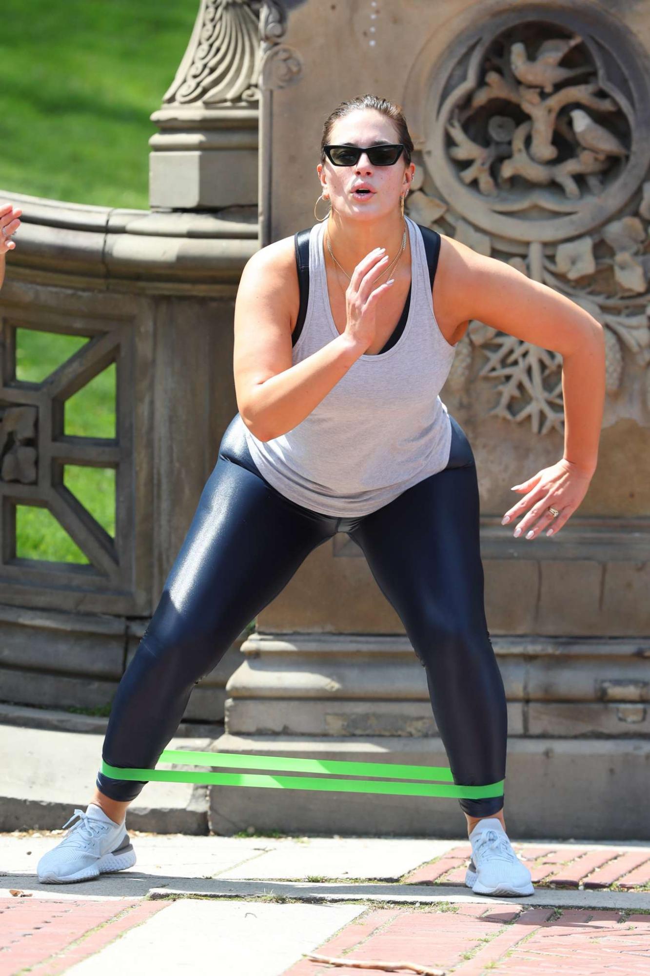Ashley graham yoga pants cheap