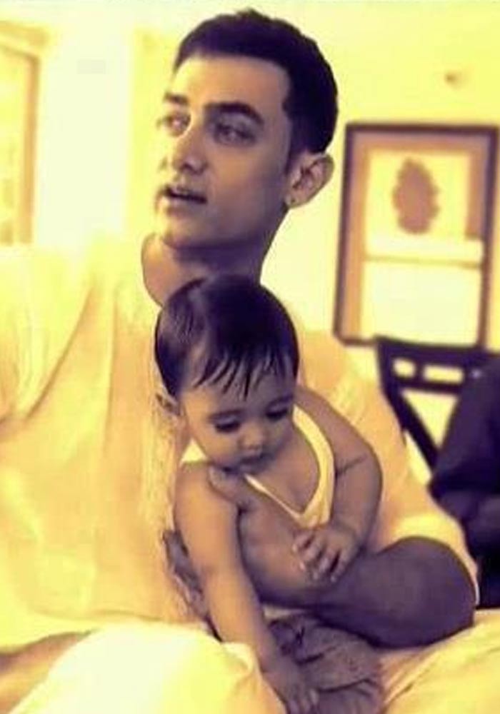 Aamir Khan Babysits Azad - Masala