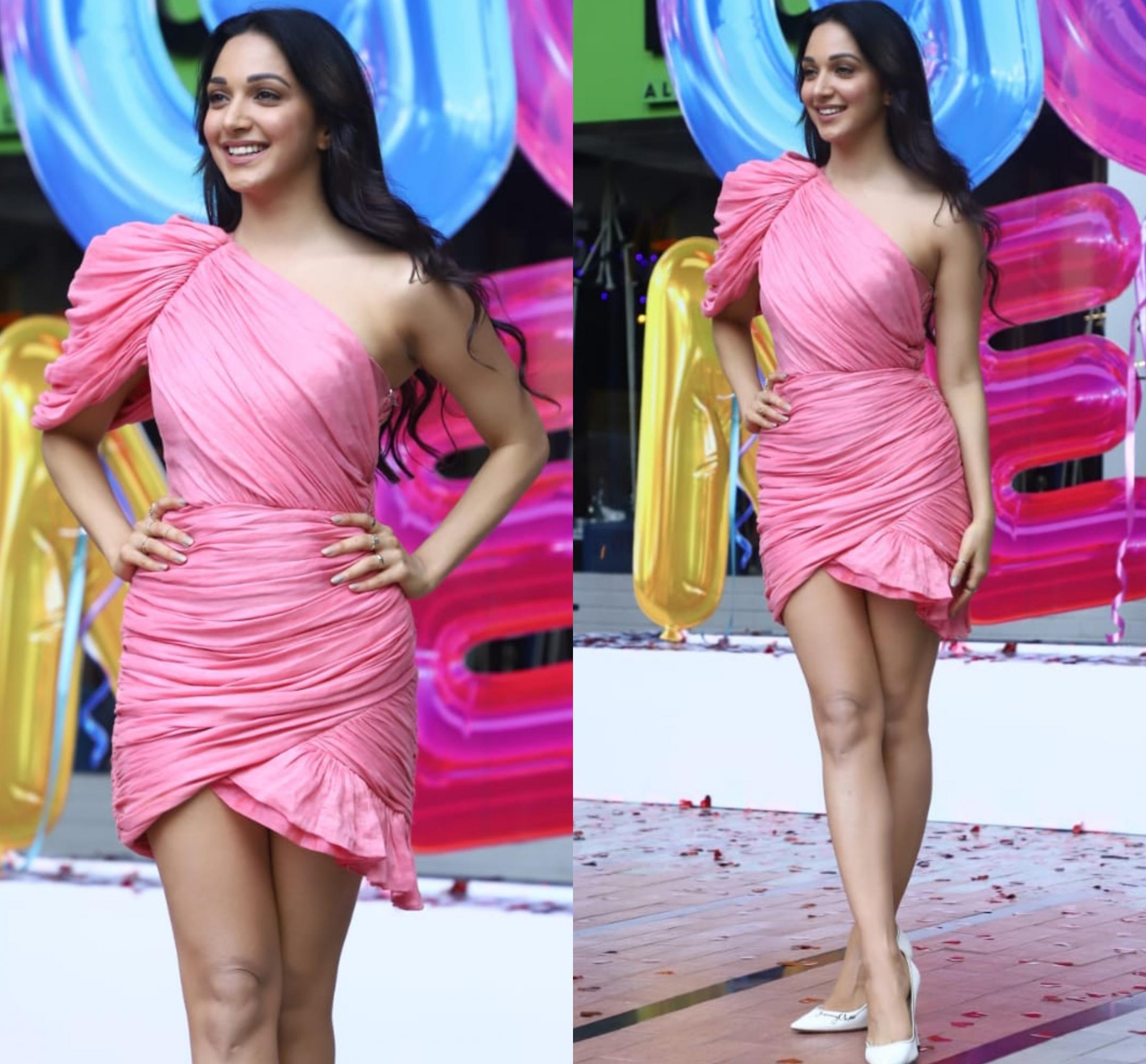 kiara advani in pink dress