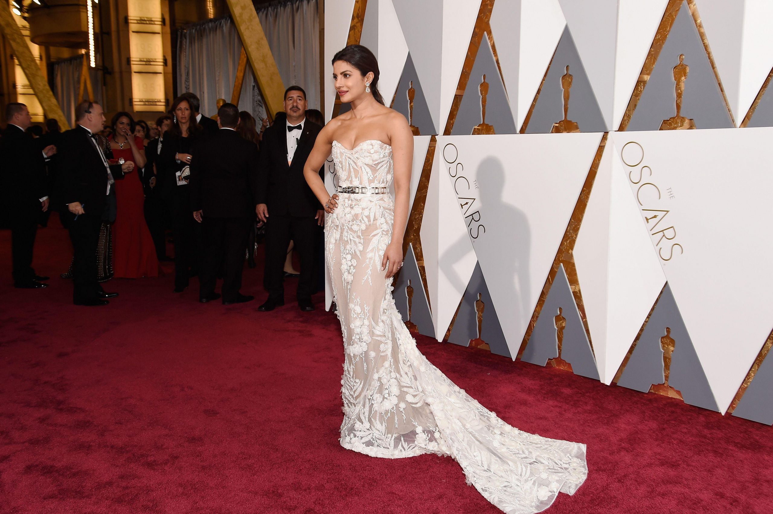 Priyanka Chopra Conquers The Red Carpet At The Oscars 2016