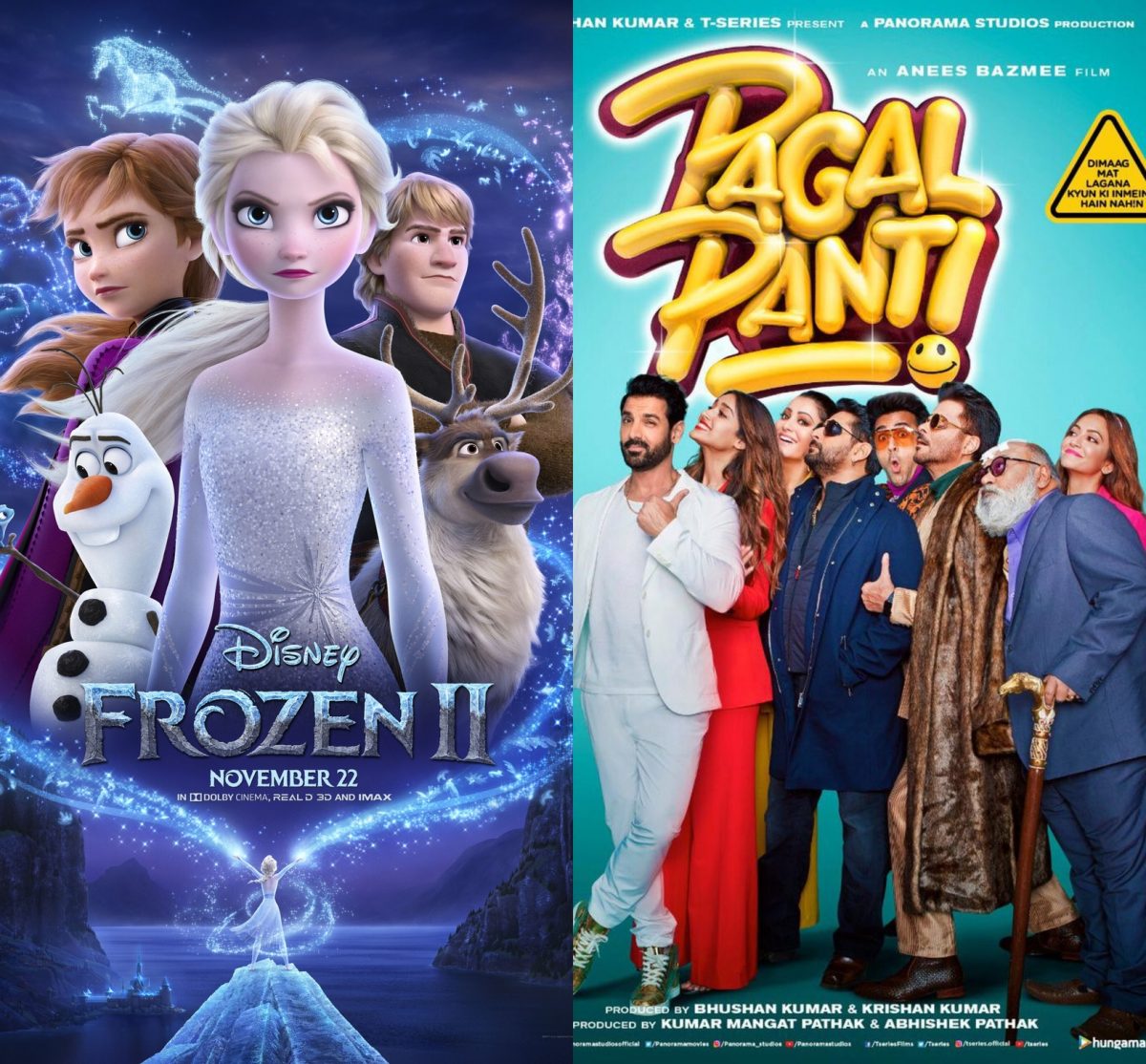 Frozen Beats Pagalpanti At The Box-Office - Masala