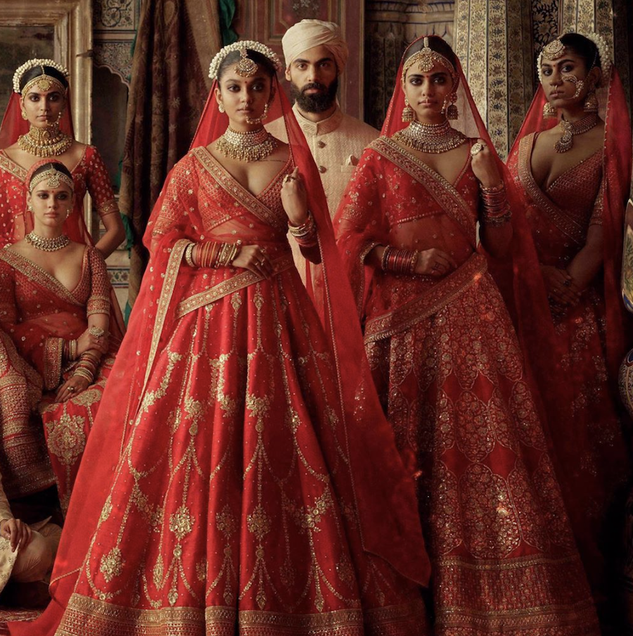 Peacock lehenga by sabyasachi sale