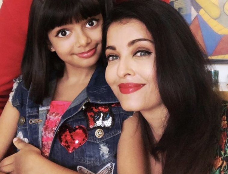 Aishwarya Rai Bachchan Gets Trolled for Letting Daughter Aaradhya Wear Make Up - Masala Aishwarya Rai Bachchan Gets Trolled for Letting Daughter Aaradhya Wear Make Up - Masala