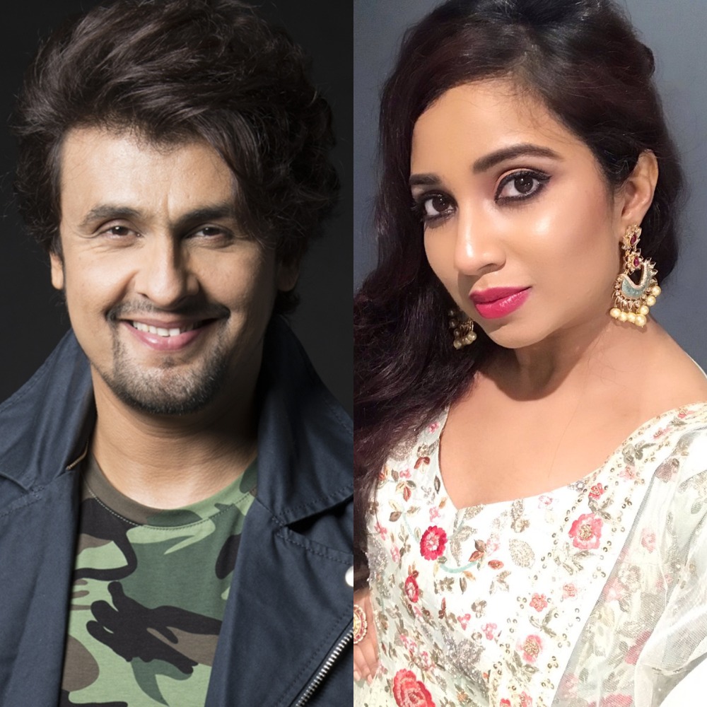 Sonu Nigam and Shreya Ghoshal