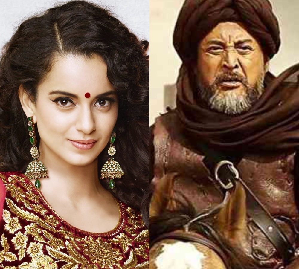 Kangana Ranaut and Danny Dezongpa