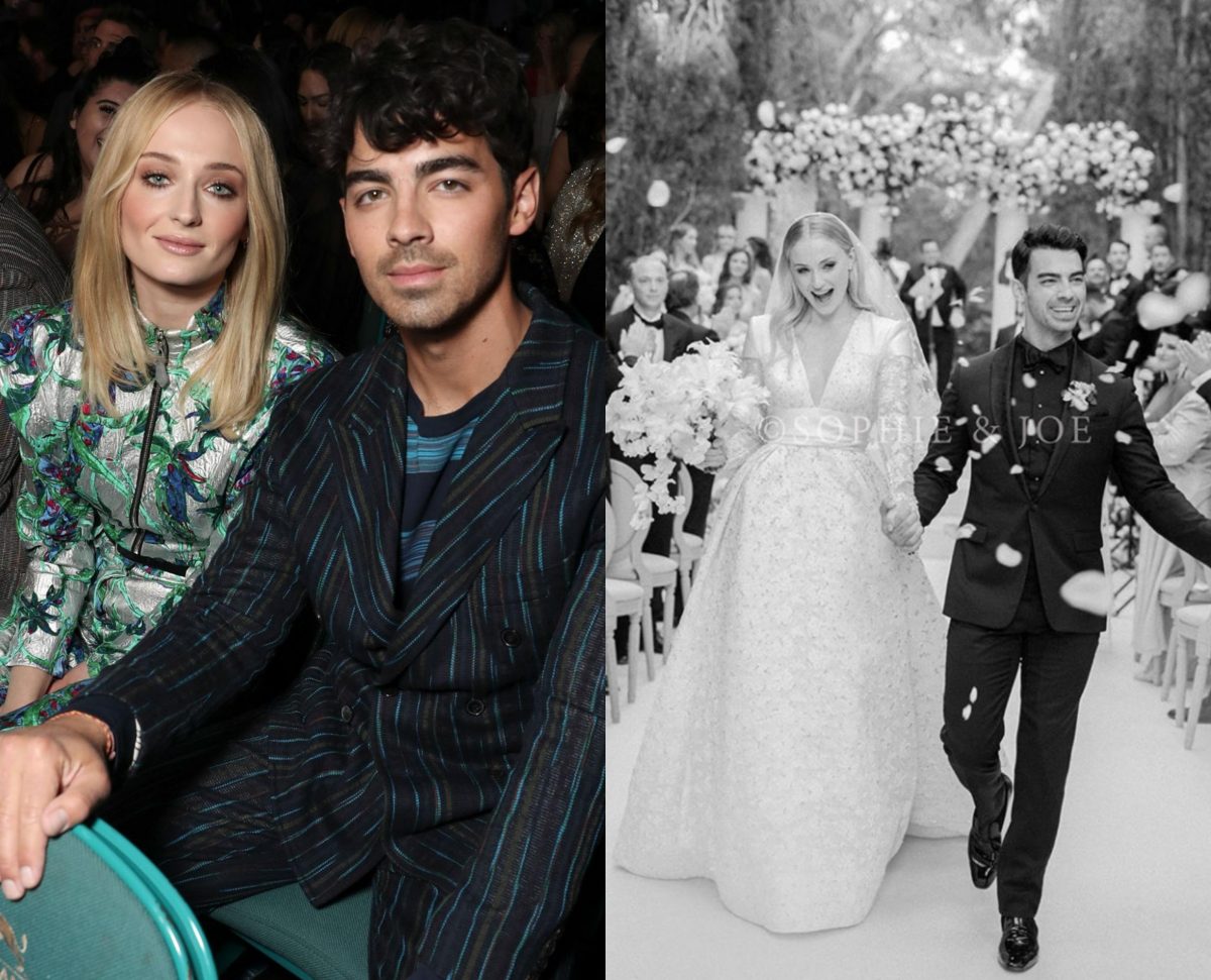 Sophie Turner and Joe Jonas Finally Shared a Photo From Their Wedding