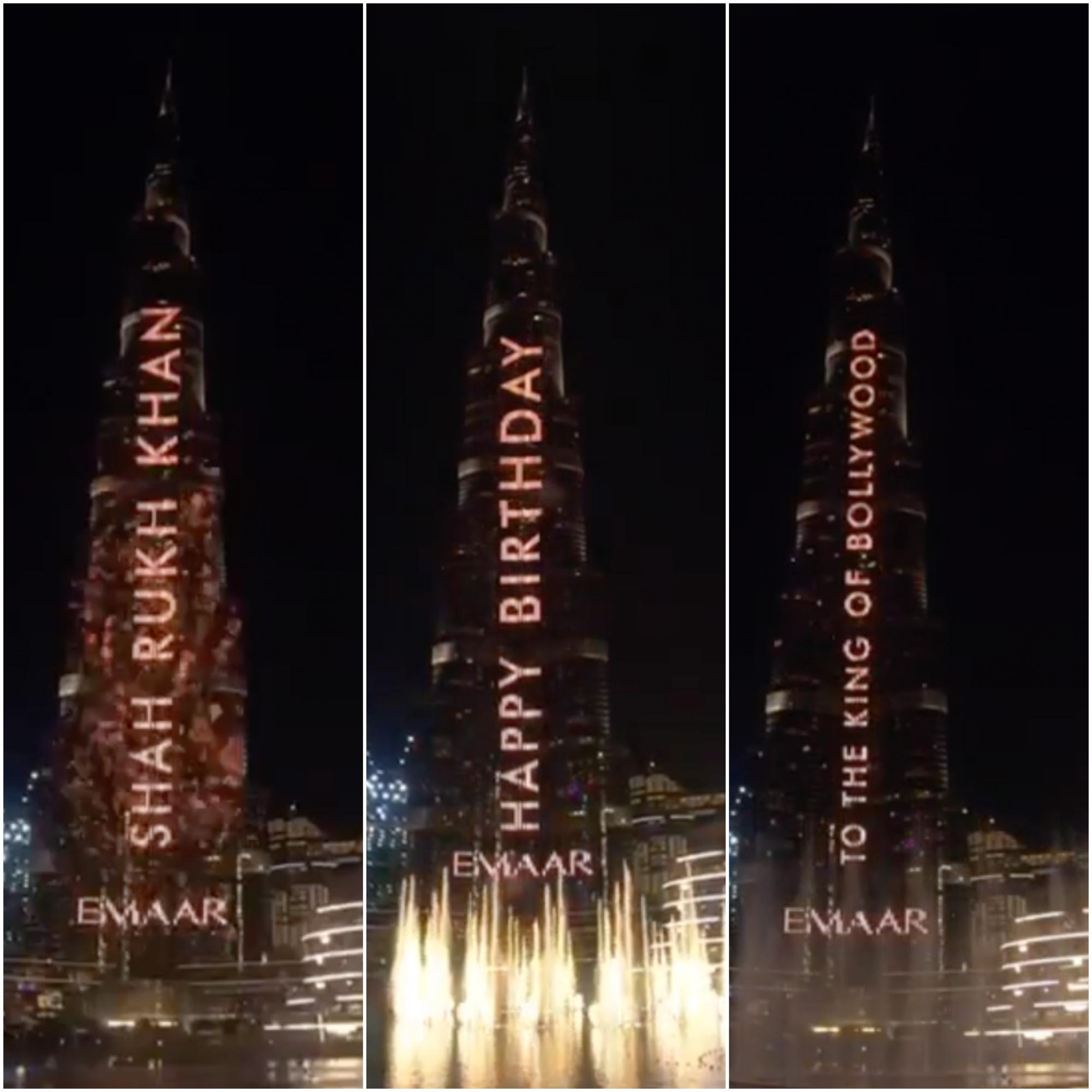 Burj Khalifa In Dubai Lights Up For Shah Rukh Khan s Birthday Masala burj-khalifa-in-dubai-lights-up-for-shah-rukh-khan-s-birthday-masala