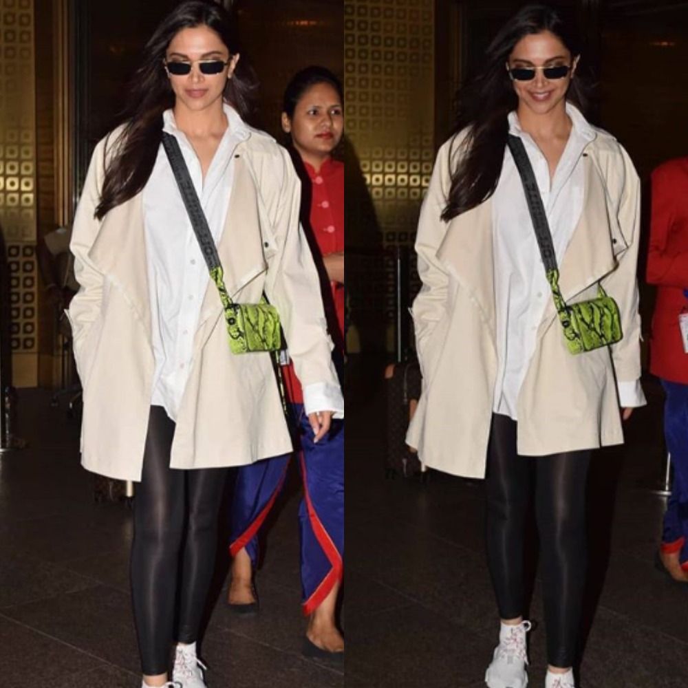 Deepika Padukone Opts for a Neutral Palette in Latest Airport Look - Masala