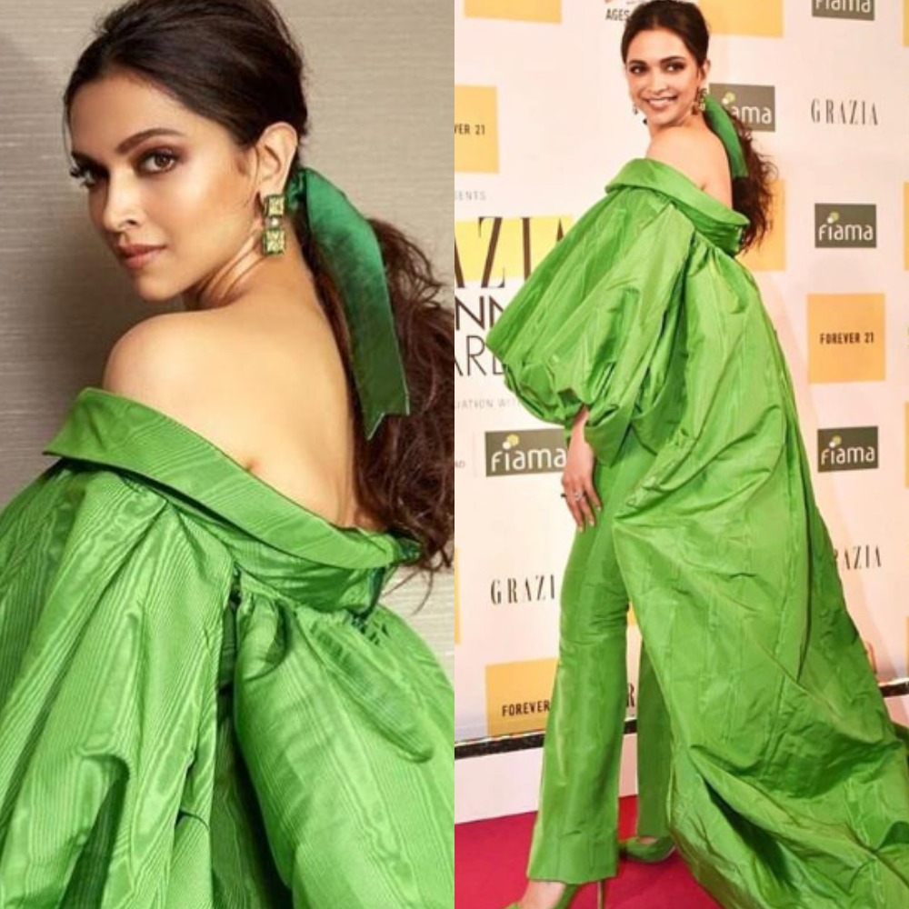 Deepika padukone hotsell green dress