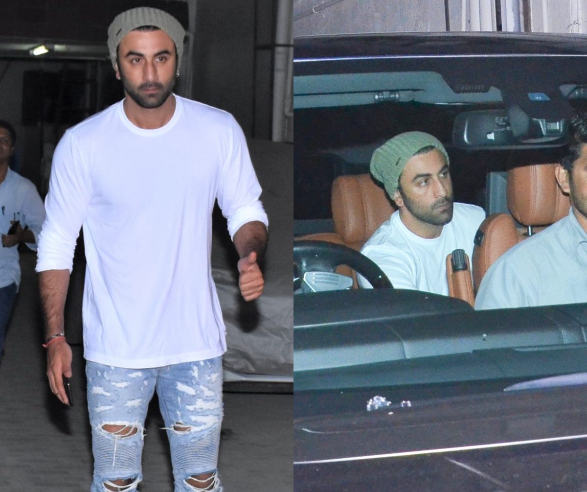 ranbir kapoor white t shirt