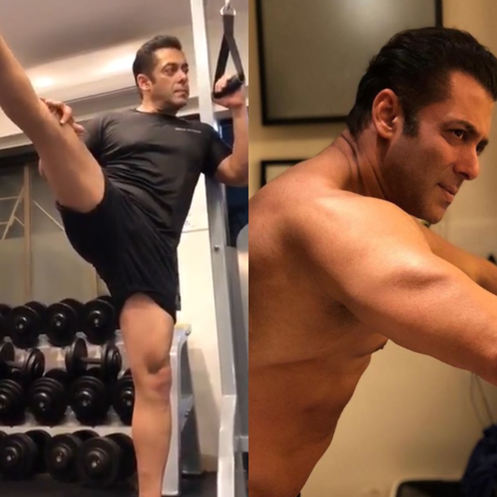 Simple Salman Khan Shoulder Workout with Comfort Workout Clothes