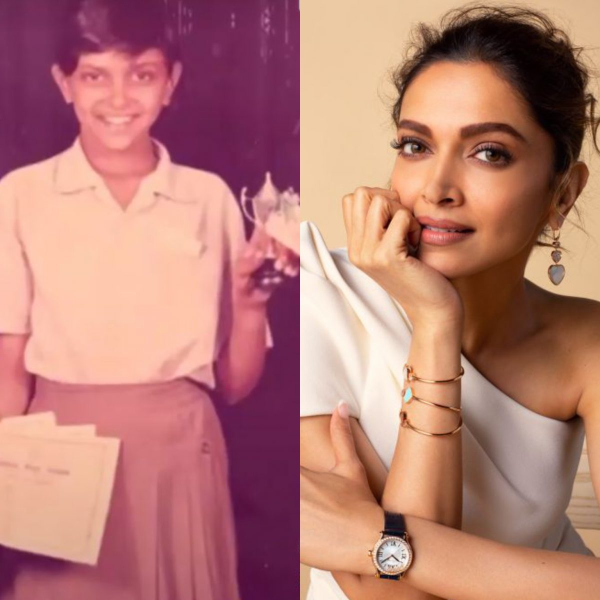 Deepika Padukone bracelet Deepika Padukone flaunts gold bracelets and the  cost of these Cartier accessories will make your jaws drop