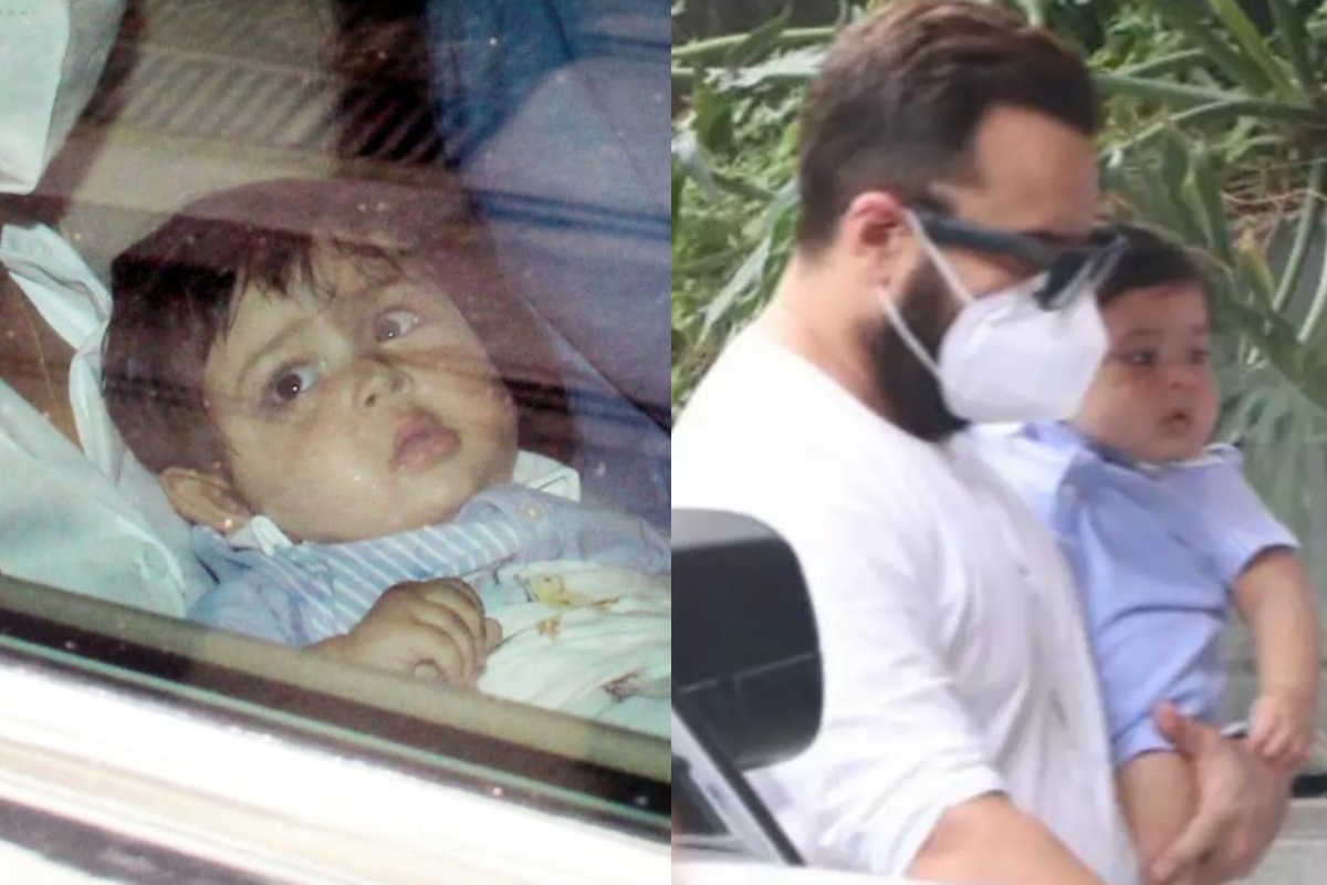 WATCH: Kareena Kapoor, Saif Ali Khan's son Jeh spotted for the first