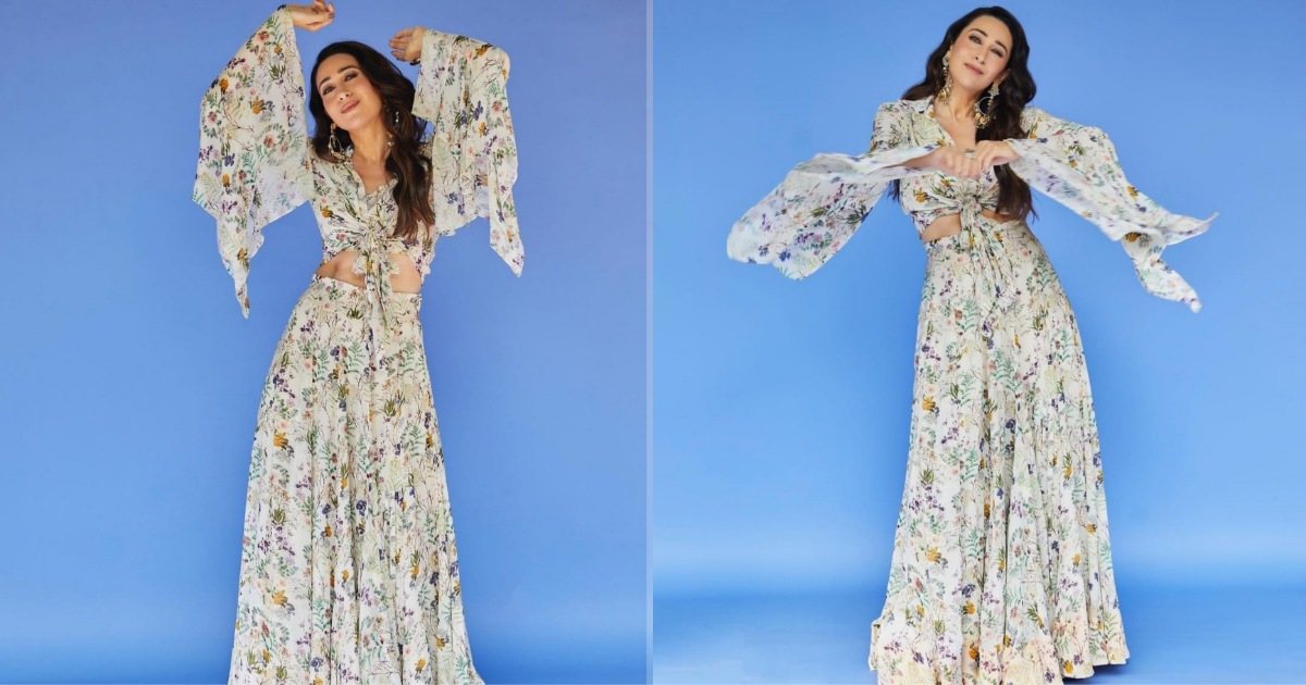 Karishma Kapoor Ki Xx Xx - SEE PICS: Karishma Kapoor welcomes fall in a breezy floral outfit - Masala