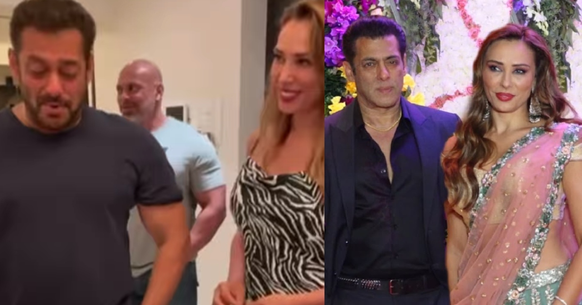 WATCH Salman Khan's rumoured girlfriend Iulia Vantur joins him to