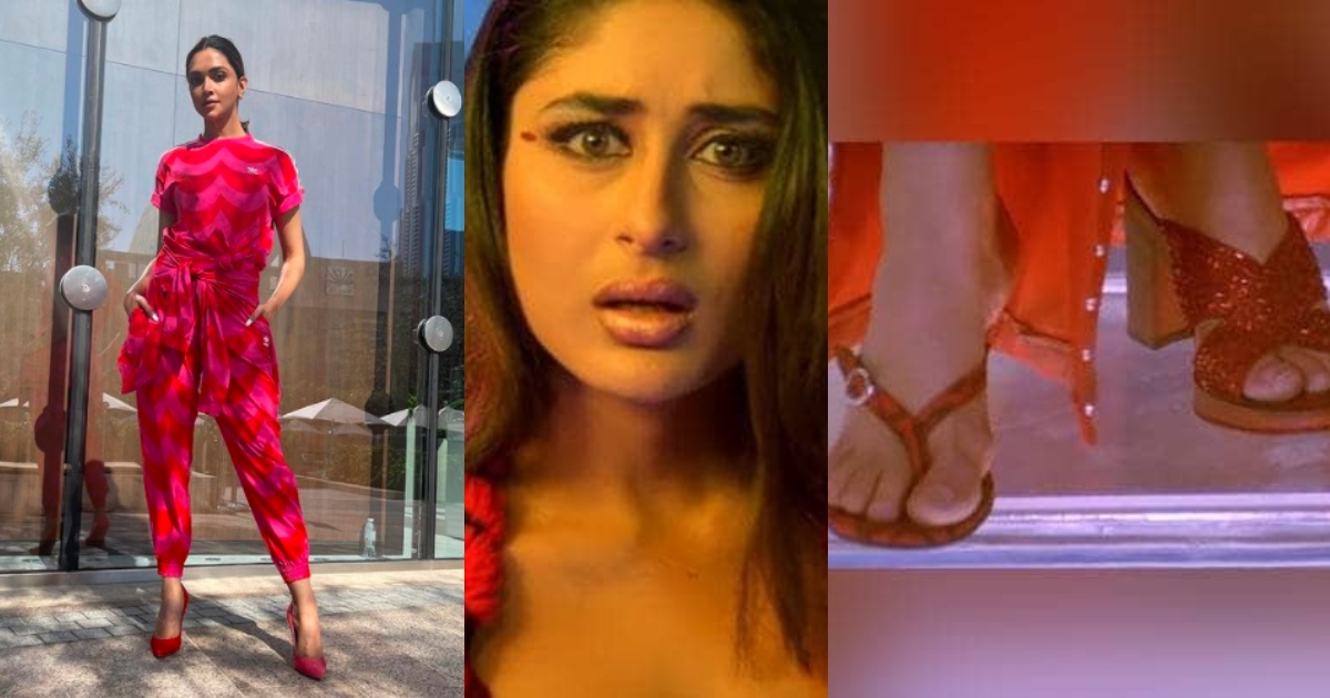 Kareena X Photo - Deepika Padukone channels Kareena Kapoor's Poo, flaunts mismatched heels -  Masala