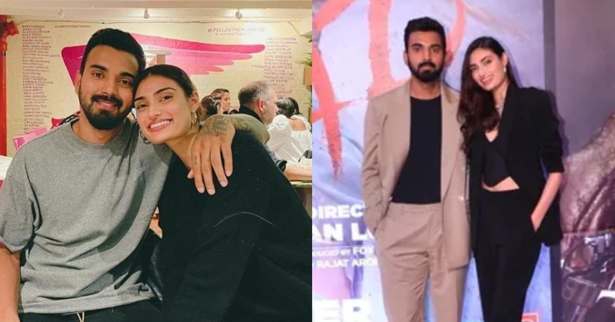 Athiya Shetty Kl Rahul Make First Public Outing