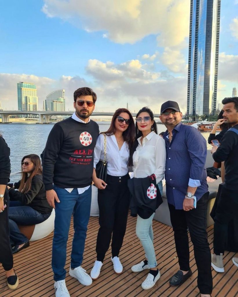 SEE PICS: Fawad Khan celebrates 40th birthday on a yacht in Dubai - Masala