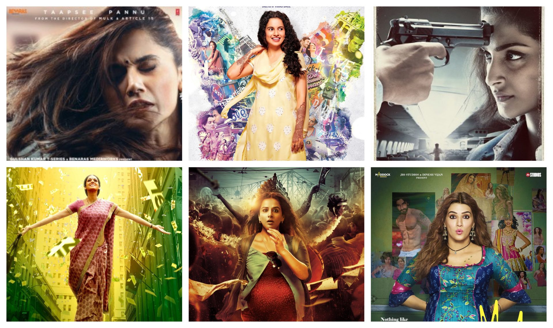 GIRL POWER All Bollywood films which became hits despite no male lead