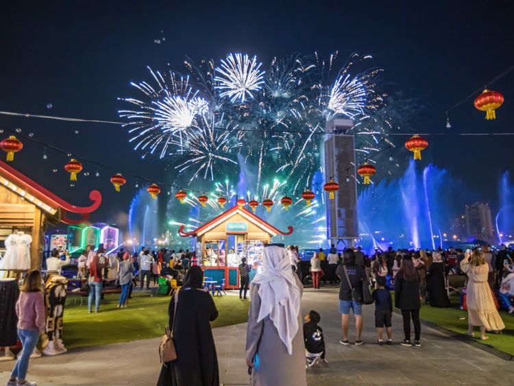 Dubai Shopping Festival Drone Light Show