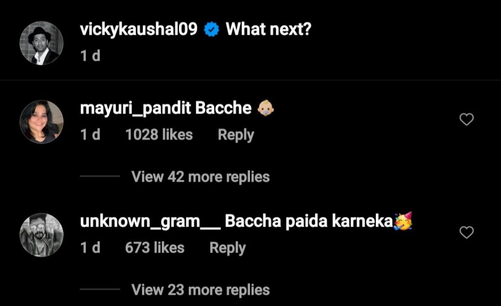 Vicky Kaushal’s ‘What’s next?’ post met with ‘babies by fans