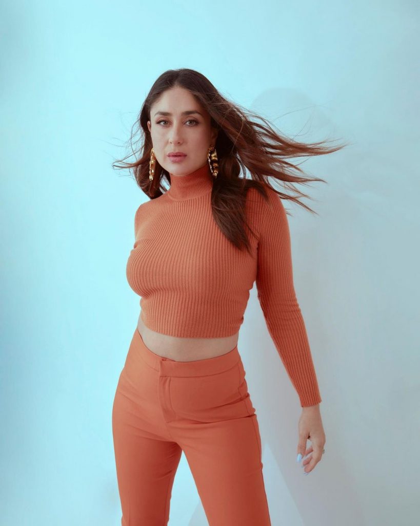 Blue Picture Video Kareena Kapoor - SEE PICS: Kareena Kapoor chases mid-week blues away with a peachy set