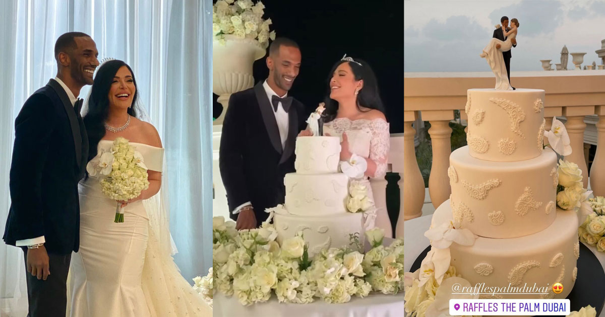 Mona Kattan ties the knot in a dreamy wedding in Dubai