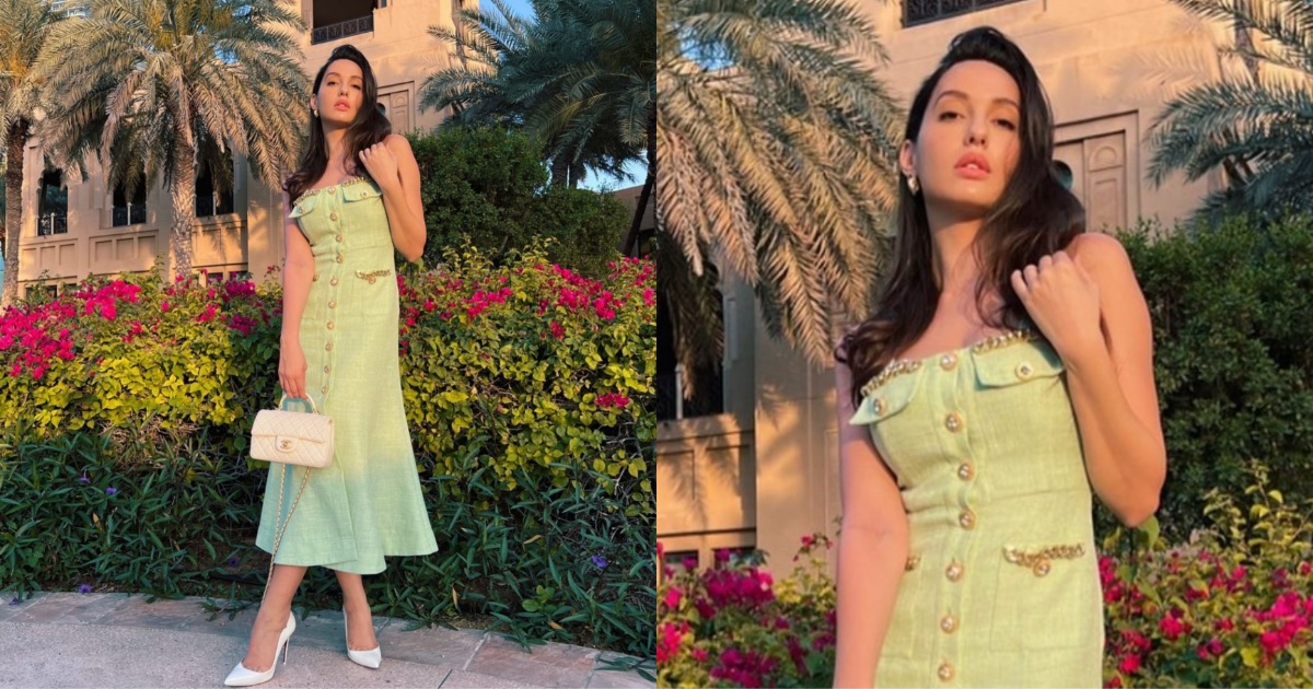 Nora Fatehi dazzles in desi attire with a Chanel bag worth Rs. 12 lakh 12 :  Bollywood News - Bollywood Hungama