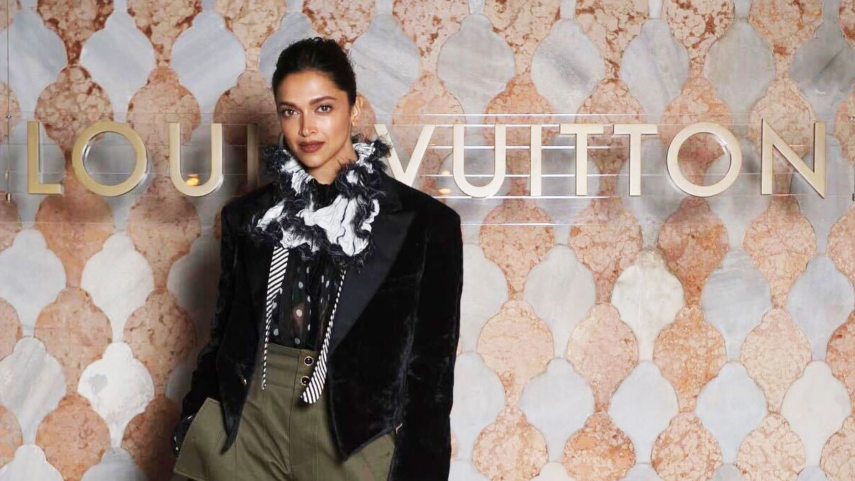 H o l l y w o o d  F a s h i o n — Deepika Padukone in Louis Vuitton at  the Louis