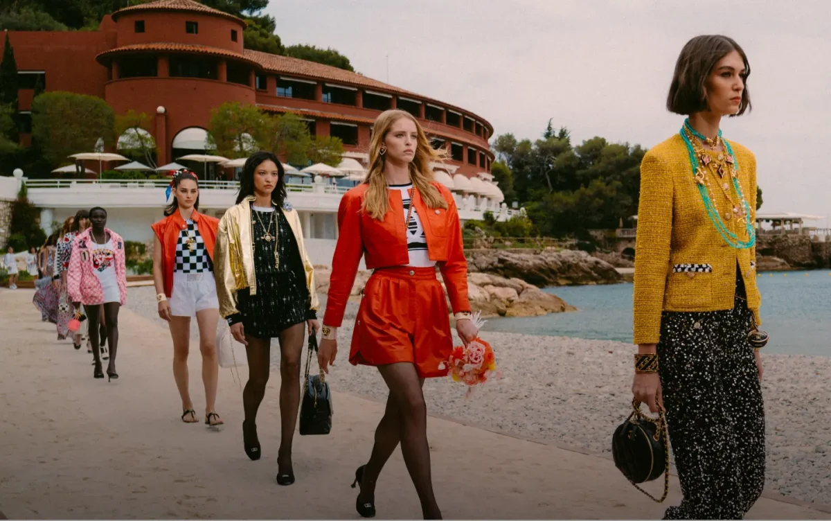 Chanel unveils its Cruise 2022/23 collection inspired by the Monaco Beach -  Masala
