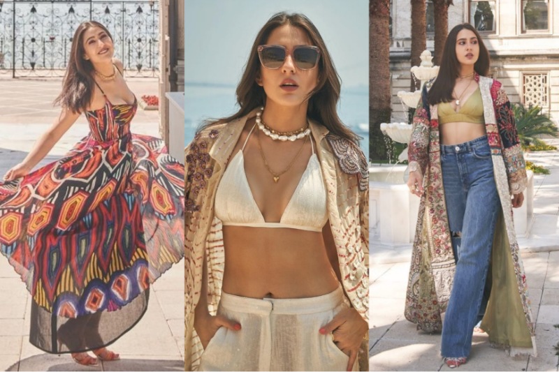 Sara Ali Khan gives a new dimension to travel fashion