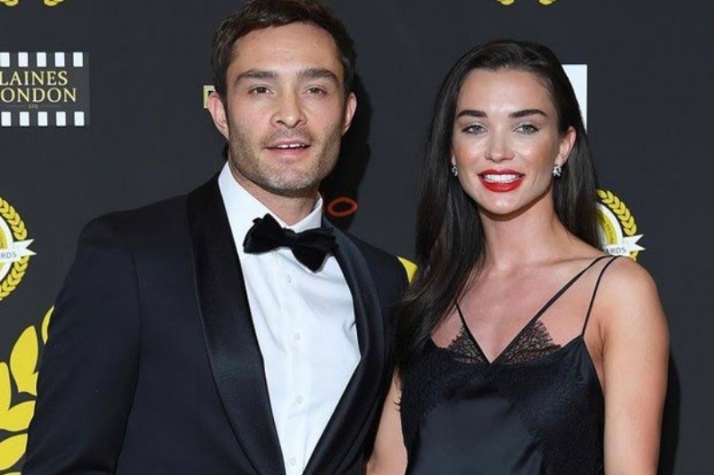 Amy Jackson Ed Westwick make relation red carpet official