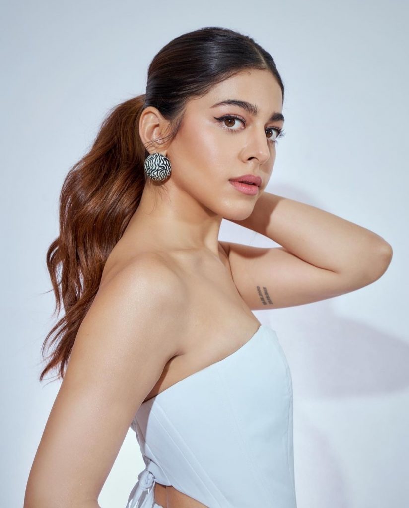 Alaya F turns heads in statement making corset jumpsuit