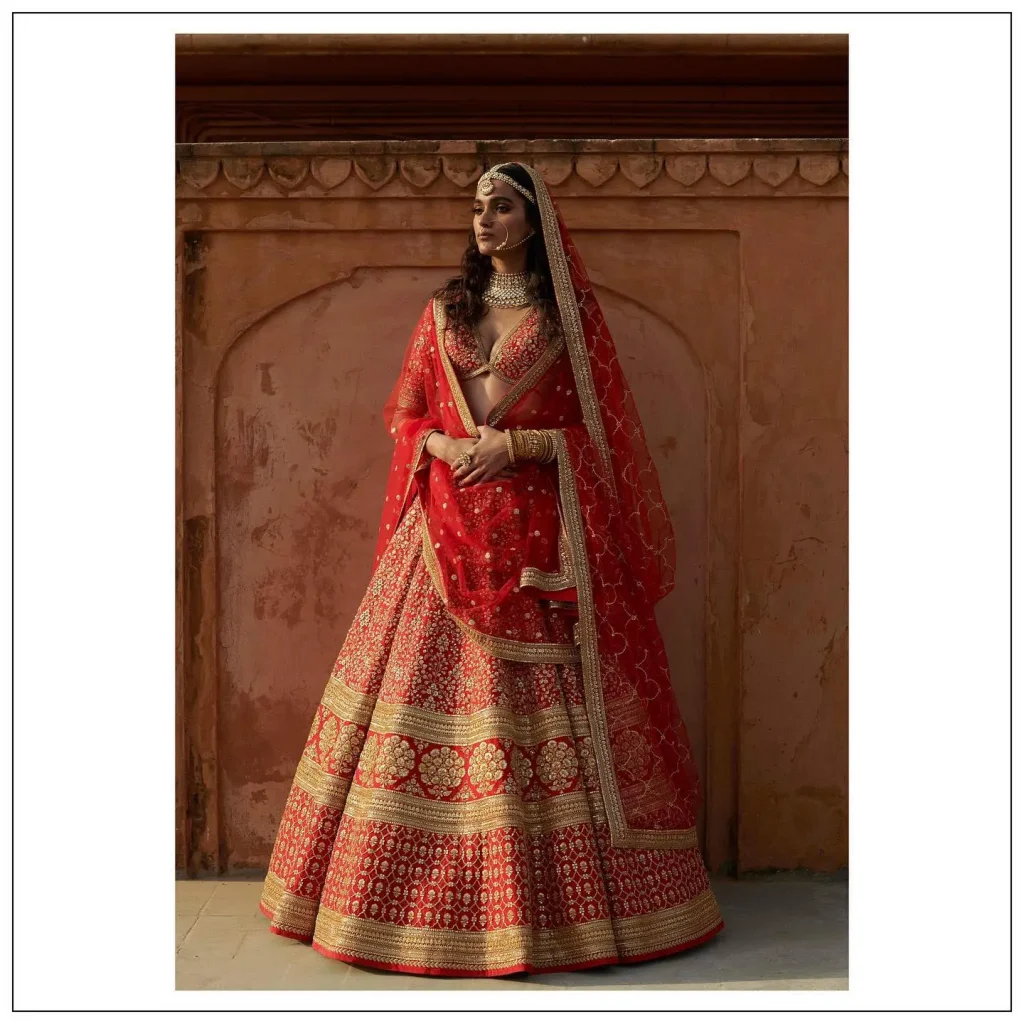 Top Sabyasachi Lehengas: Best 10 Red Bridal Lehengas by Ace Designer For  That Dreamy Wedding