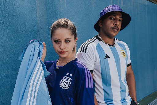 GOAL on X: Argentina's away kit for the 2022 World Cup 