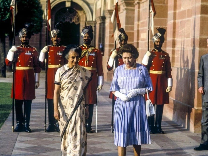queen elizabeth 2 india visit