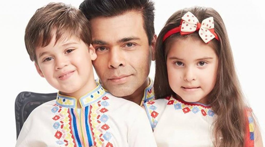 calls Karan Johar's twins 'well mannered kids'