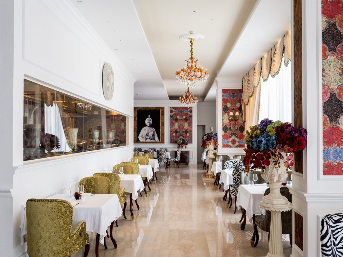 Dubai's famous Punjab Grill restaurant offers Indian flavors with