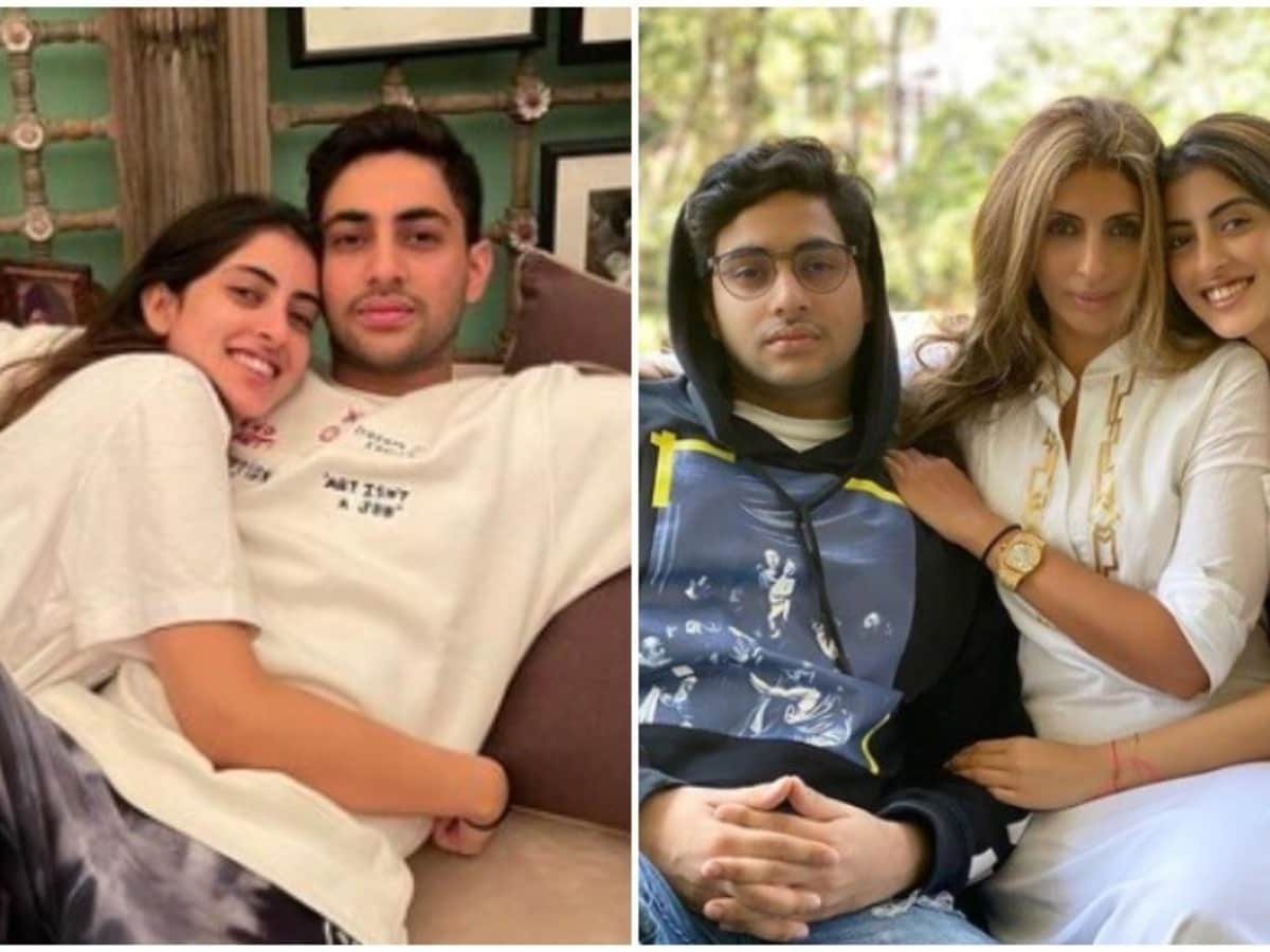 Shweta Bachchan's reaction on Navya Naveli's belly piercing