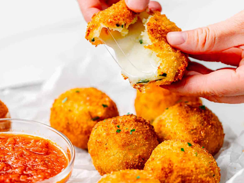 Potato Cheese Balls This easy recipe makes upto 25 servings